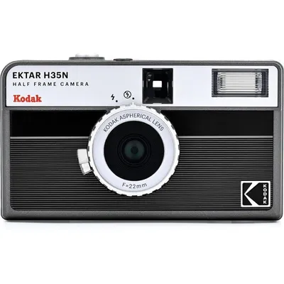 Kodak Ektar H35n 35-mm-Analogkamera, Schwarz