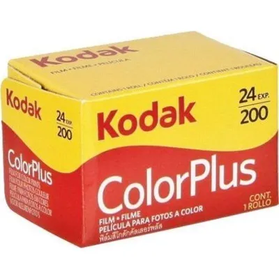 Fotografiefilm Kodak ColorPlus 200 ISO 200 24 Aufnahmen Farbe
