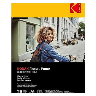 Kodak Picture Paper 230g 11.8 mil Glossy A4x50 (9891266)