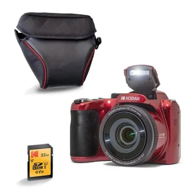 Digitalkamera Kodak Pixpro Astro Zoom AZ255 16 MP 25x Zoom Optisch CCD Bildstabilisator AA Batterien