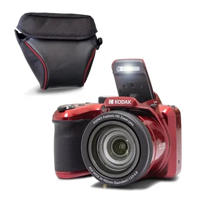 Kodak Pixpro AZ405 20MP Kompakt-Digitalkamera mit 40-fachem optischen Zoom, CCD-Sensor, 3-Zoll-LCD-Stabilisator, AA