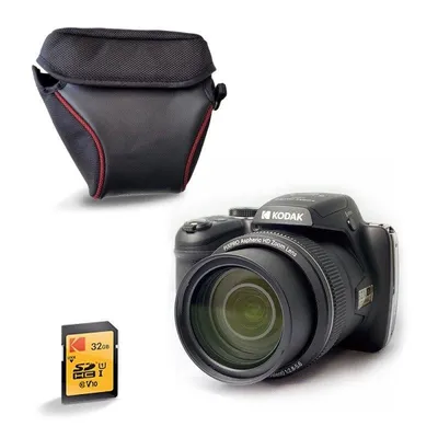Digitalkamera Kodak Pixpro AZ528 16MP 52x Zoom 3" LCD Wi-Fi SD 32GB Schwarz