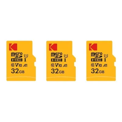 Kodak Premium MicroSDXC Karte 32GB hohe Zuverlässigkeit und Geschwindigkeit, robust
