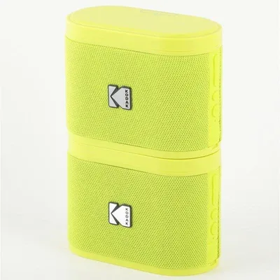 Lautsprecher Kodak Soundbrix Bluetooth 5W RMS Magnet-Docking Gelb