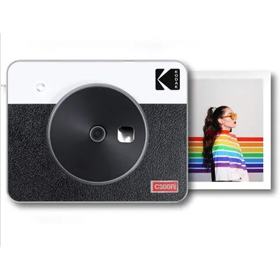 Kodak Mini Shot 3 Retro-Sofortbildkamera Bluetooth Weiß
