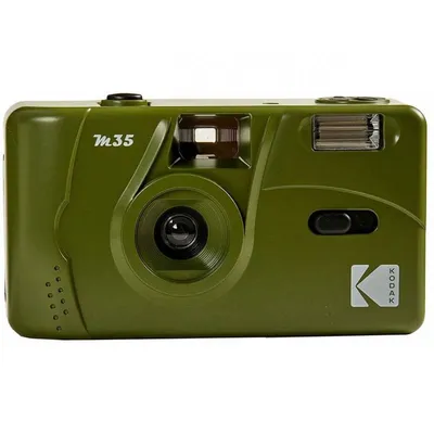 Kodak M35 Olivgrüne Analogkamera