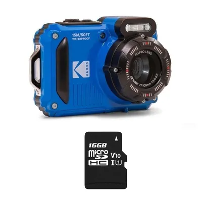 Digitalkamera Kodak Pack PIXPRO WPZ2 16MP WiFi Blau Wasserdicht 15m