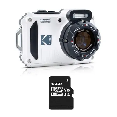 Digitalkamera Kodak Pack PIXPRO WPZ2 16MP WiFi wasserdicht 15m weiß
