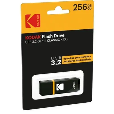 USB-Stick Kodak K100 256GB USB 3.1 kompakt schnell robust