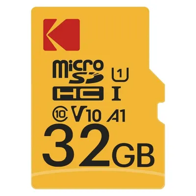 MicroSD Karte Kodak Premium Perfomance 32GB Klasse 10 mit Adapter