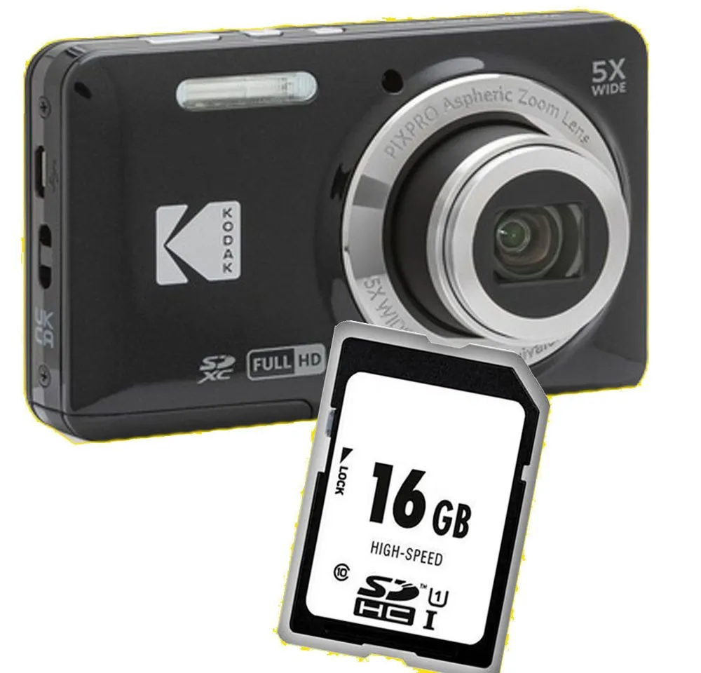 Kodak Kodak FZ55 schwarz Digitalkamera Kleines Angebot Kompaktkamera