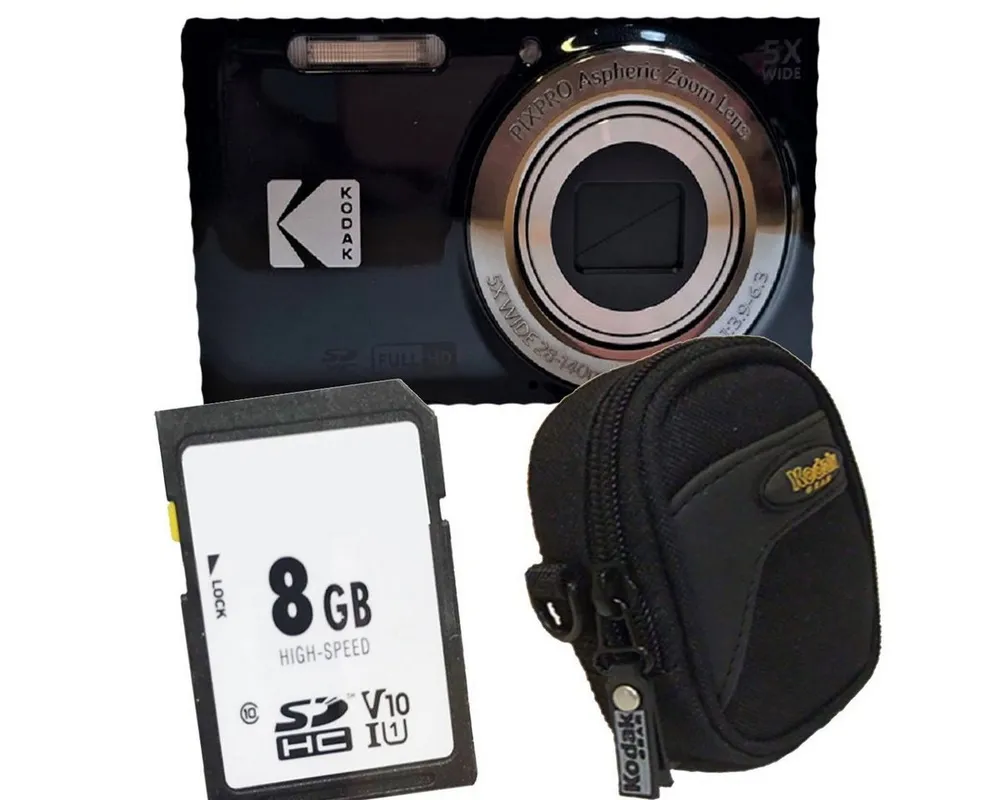Kodak Kodak FZ55 schwarz Digitalkamera Set Angebot Kompaktkamera
