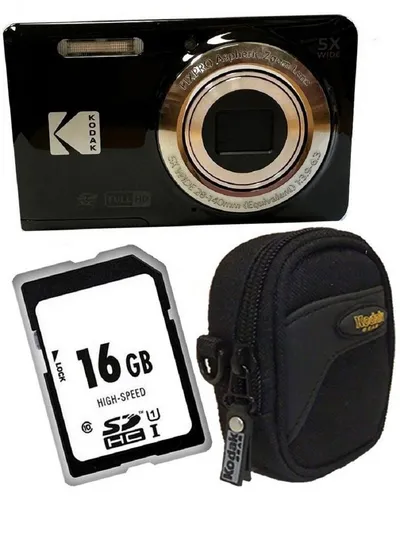 Kodak PixPro FZ55 schwarz Kompaktkamera Kompaktkamera