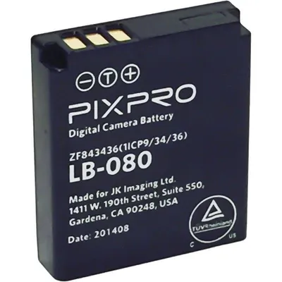 Akku Kodak LB-080 1250mAh fuer Pixpro SP360 4K SP360 VR