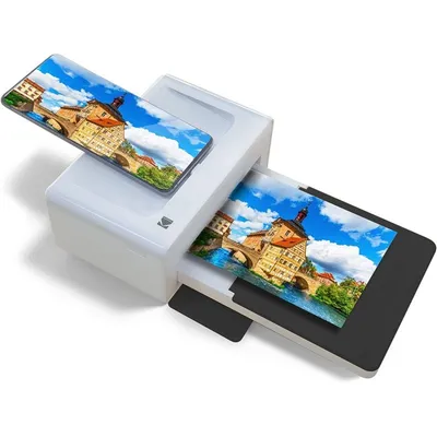 Kodak Dock Plus PD460 Tragbarer Bluetooth-Fotodrucker Weiß