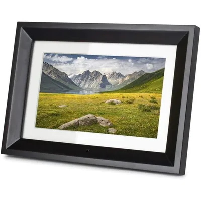 Kodak RDPF-1020WBK 10" Digitaler Bilderrahmen aus schwarzem Holz