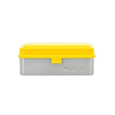 Etui Kodak Film Case 120 135 Metall 8 Rollen Olive Beige