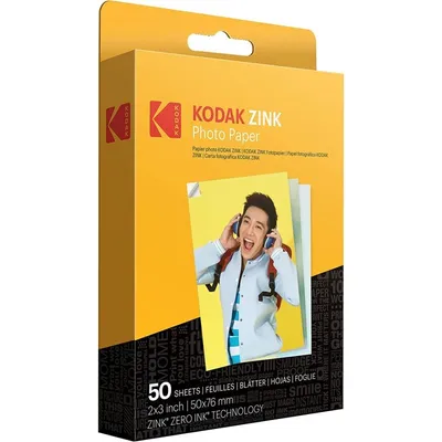Kodak ZINK Fotopapier Sofortbildfilm 50 Stk. 50 x 76 mm