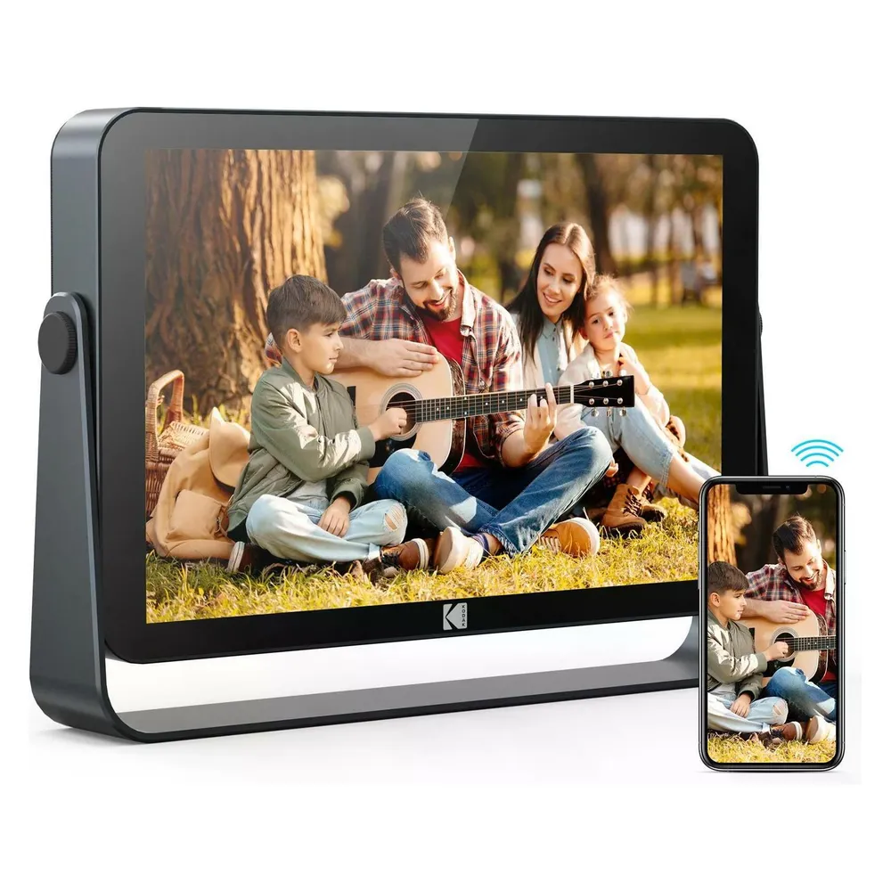 Digitaler Bilderrahmen Kodak RWF-109V 1280x800 Touchscreen 32GB Wi-Fi 6 Digitaler Bilderrahmen Kodak RWF-109V 1280x800 Touchscreen 32GB Wi-Fi 6