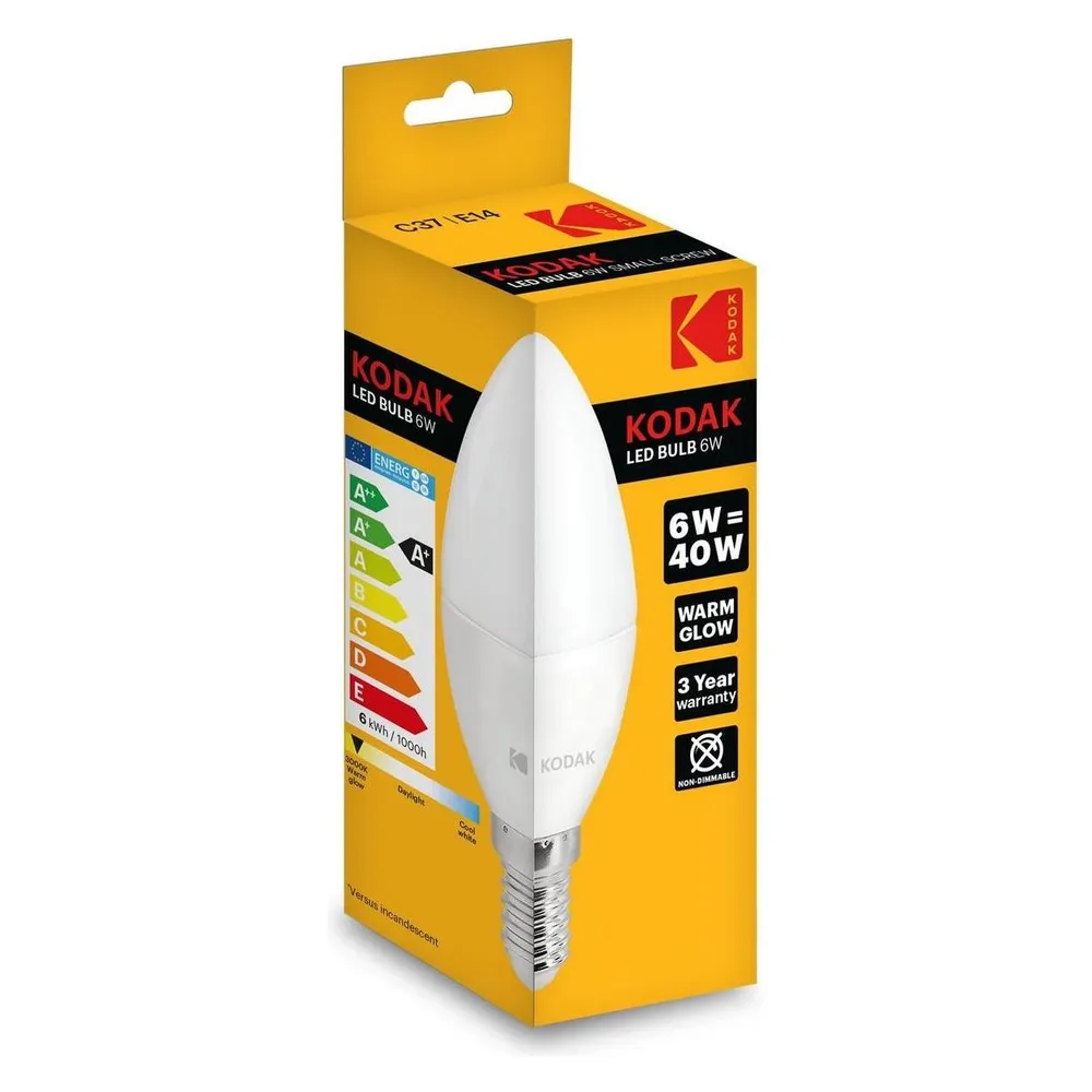 Kodak Led Bulb 6w / 40w E14 480lm 3000k