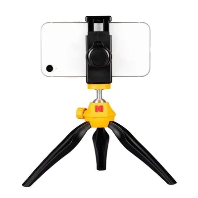 Stativ Kodak KTP001 Bluetooth 21 cm Schwarz Gelb Smartphone