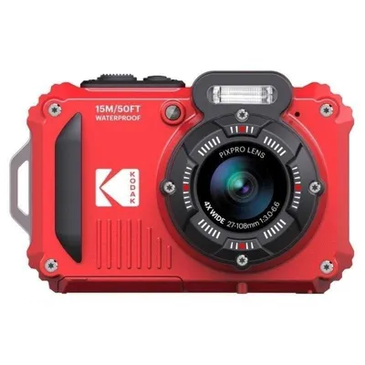 Digitalkamera Kodak PIXPRO WPZ2 16,76 MP WiFi 4x Zoom Wasserdicht Rot