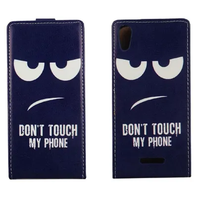 König Design Wiko Lenny 4 Hülle Case Handy Cover Schutz Tasche Flip Schutzhülle Schale Blau