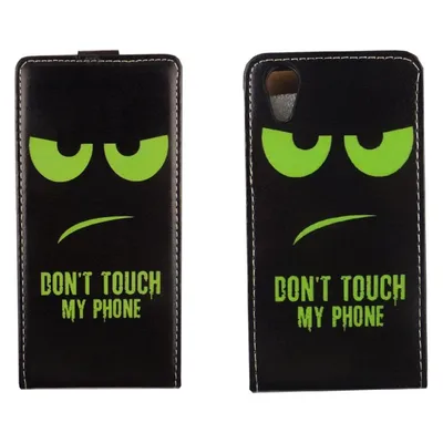 König Design Wiko Sunny 2 Hülle Case Handy Cover Schutz Tasche Flip Schutzhülle Schale Grün