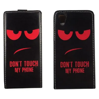 König Design Wiko Sunny 2 Hülle Case Handy Cover Schutz Tasche Flip Schutzhülle Schale Rot