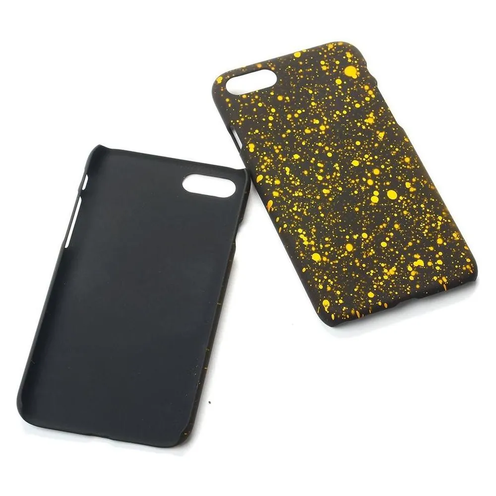 König Design Apple iPhone 8 Hülle Case Handy Cover Schutz Tasche Schutzhülle Bumper Etui Gelb