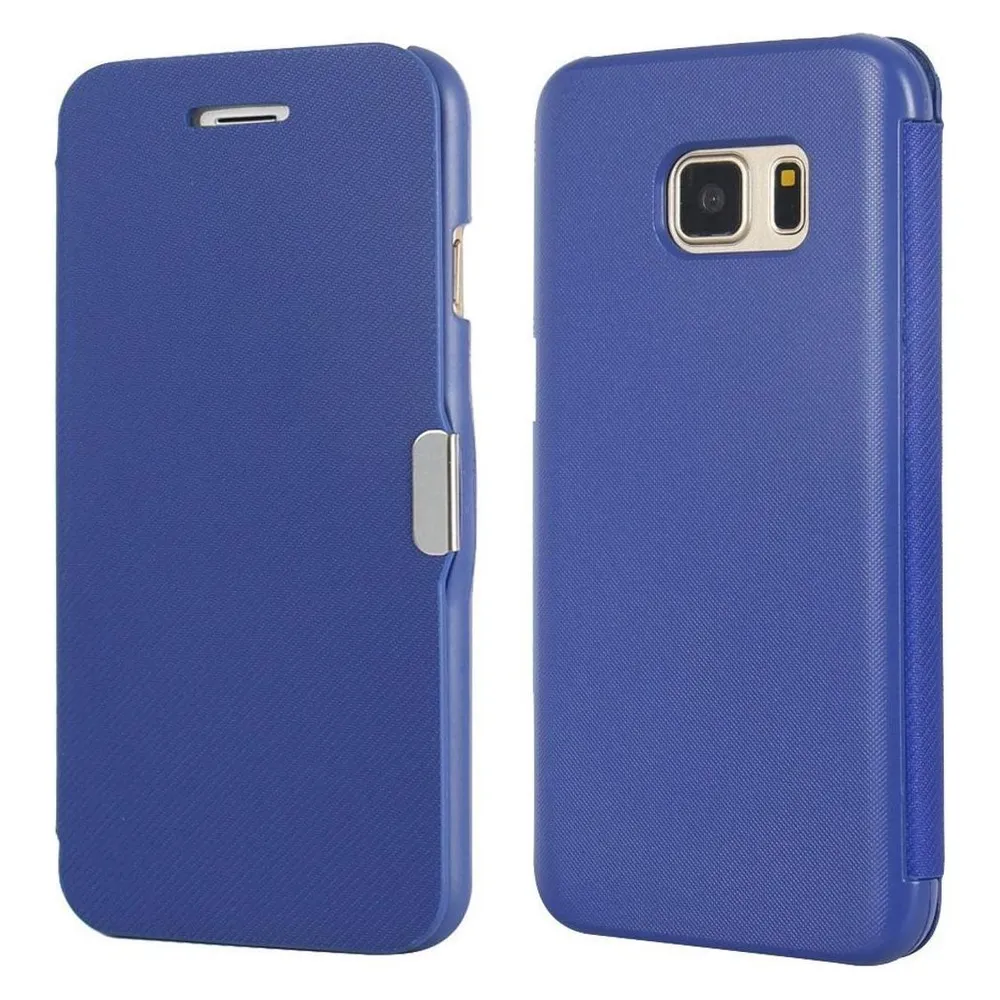 König Design Flip Cover Schutzhülle Case Handyhülle Bookstyle für Apple iPhone 8 Plus Blau
