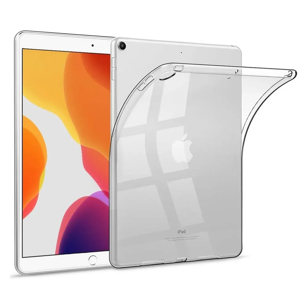 König Design Apple iPad 2019 durchsichtige Tablethülle Schutzcase Cover Etui Transparent Neu