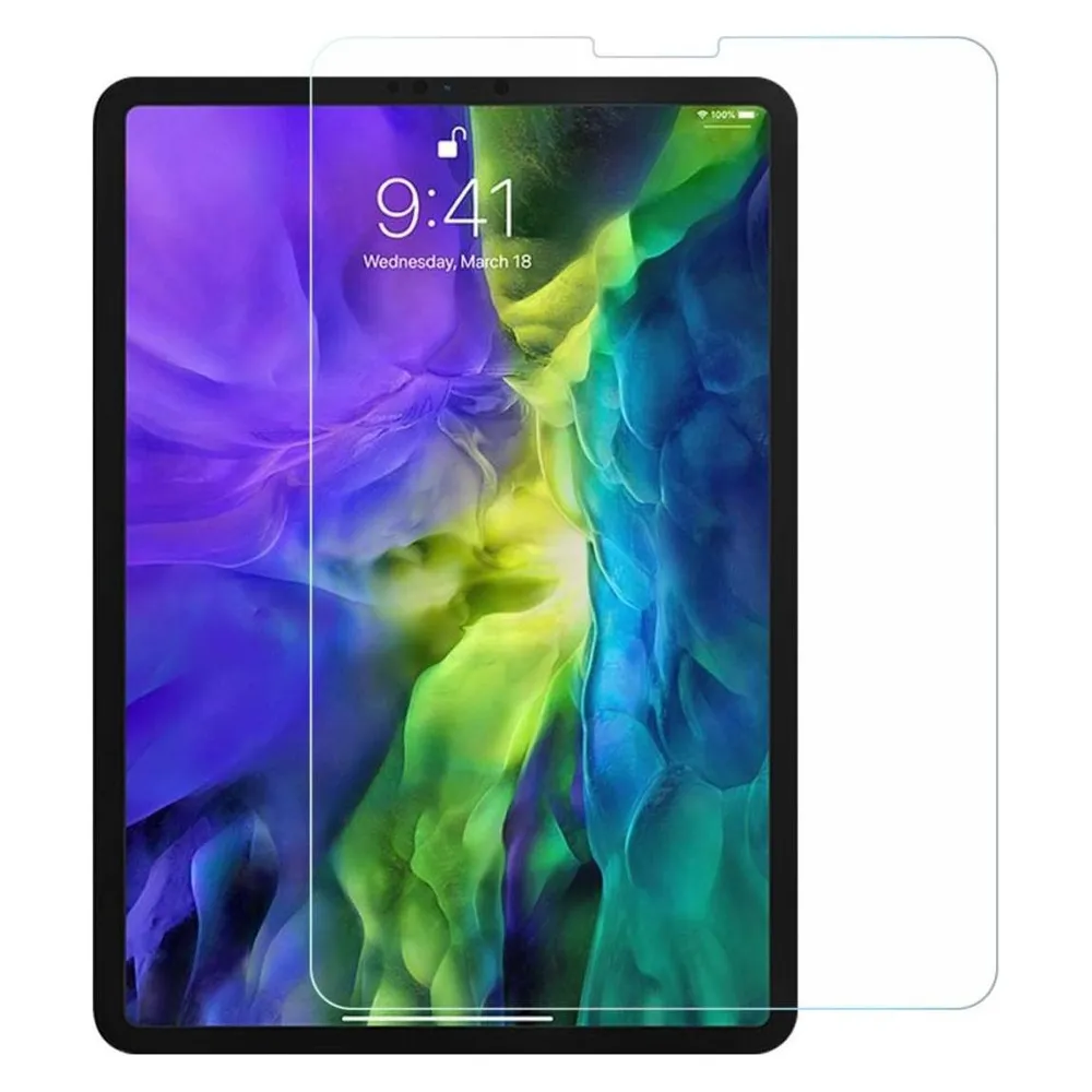 König Design Apple iPad Air 2020 Panzerfolie Glas Schutzglas 9h Hartglas Schutzfolie Display