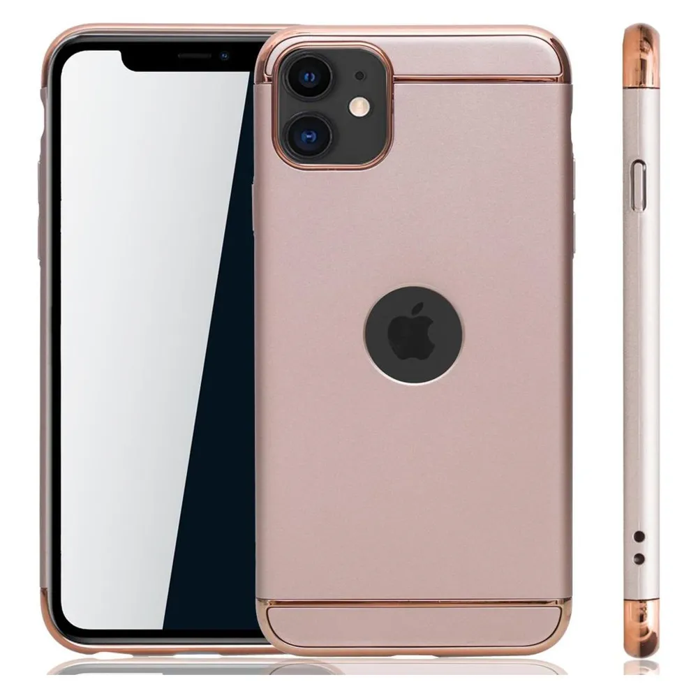 König Design Apple iPhone 11 Hülle Case Handy Cover Schutz Tasche Schutzhülle Bumper Pink