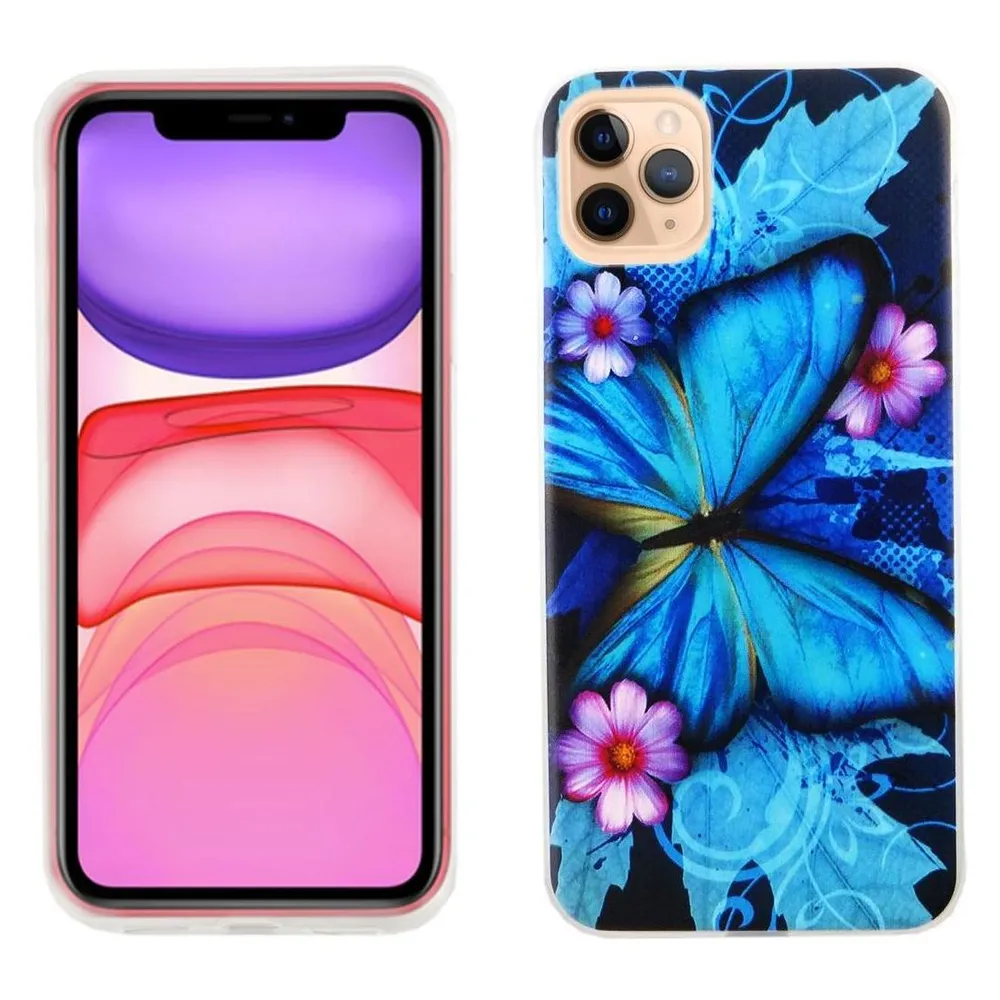 König Design Apple iPhone 11 Pro Hülle Case Handy Cover Schutz Tasche Schutzhülle Etuis Blau (Apple iPhone 11 Pro)