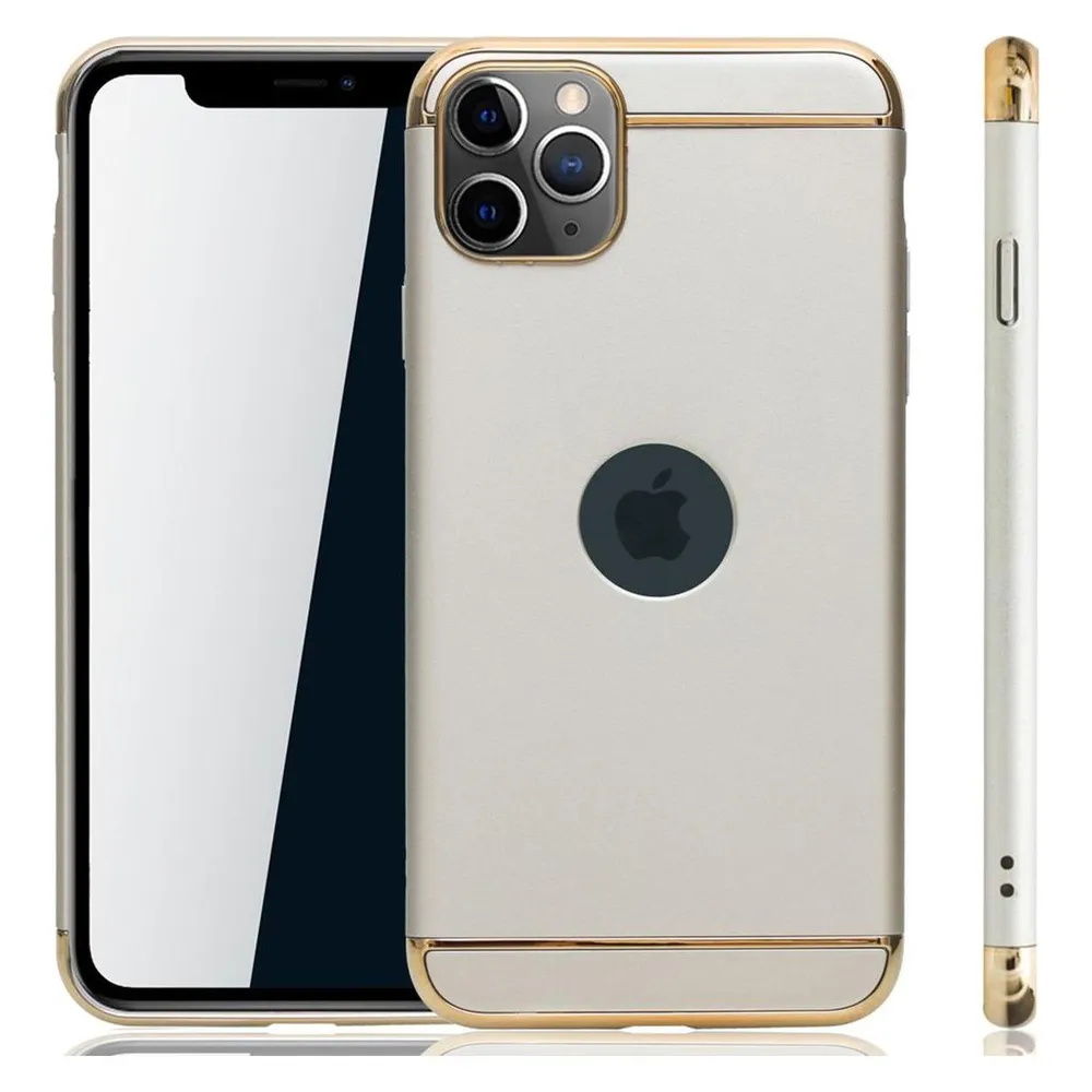 König Design Apple iPhone 11 Pro Hülle Case Handy Cover Schutz Tasche Schutzhülle Bumper Gold