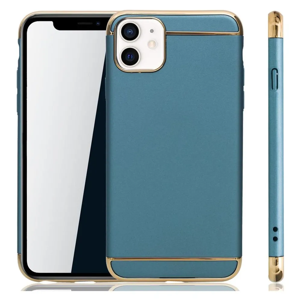 König Design Apple iPhone 12 mini Hülle Case Handy Cover Schutz Tasche Schutzhülle Etui Blau
