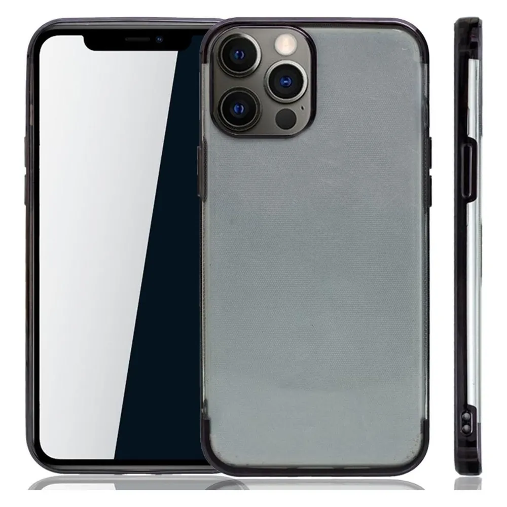 König Design Apple iPhone 12 Pro Max Hülle Case Handy Cover Schutz Tasche Schutzhülle Schwarz (Apple iPhone 12 Pro Max)