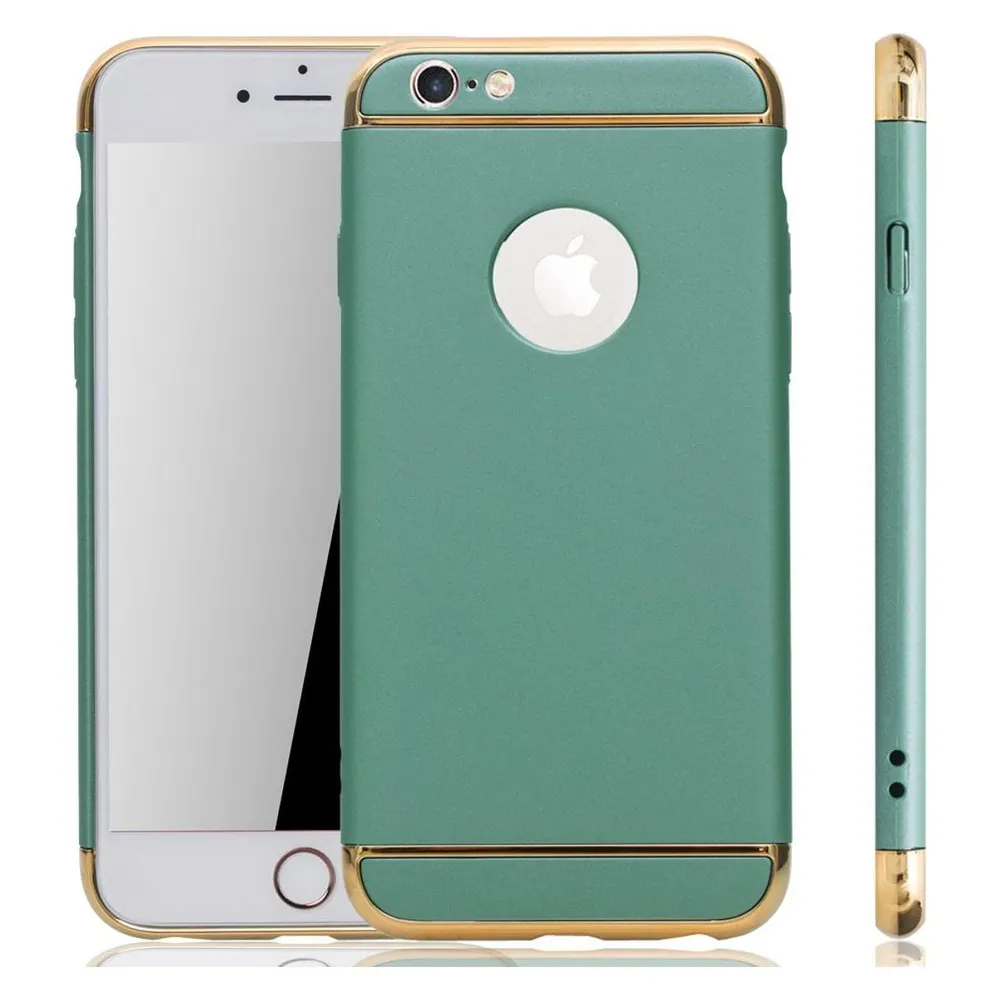 König Design Apple iPhone 6 / 6s Hülle Case Handy Cover Schutz Tasche Schutzhülle Etui Grün (Apple iPhone 6)