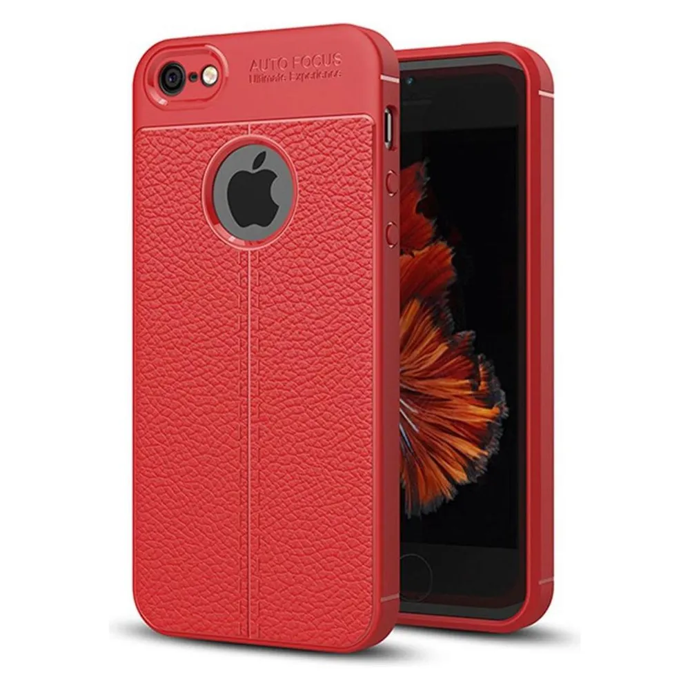 König Design Apple iPhone 6 / 6s Hülle Case Handy Cover Schutz Tasche Schutzhülle Bumper Rot (Apple iPhone 6)