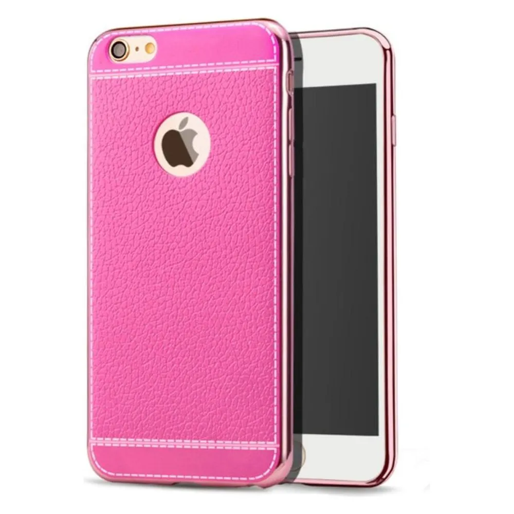König Design Apple iPhone 6 / 6s Hülle Case Handy Cover Schutz Tasche Bumper Schutzhülle Pink