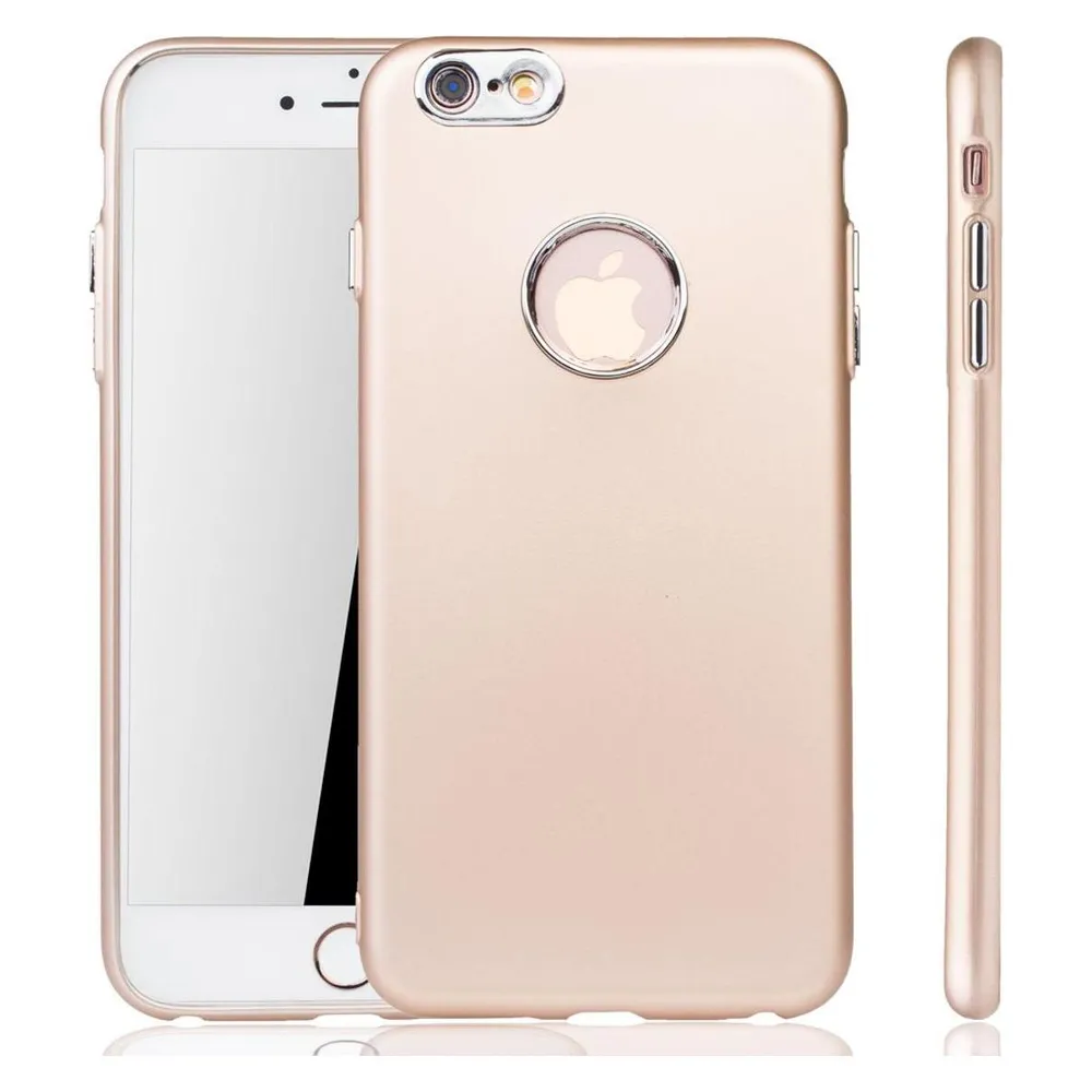 König Design Apple iPhone 6 / 6s Hülle Case Handy Cover Schutz Tasche Schutzhülle Bumper Gold (Apple iPhone 6)