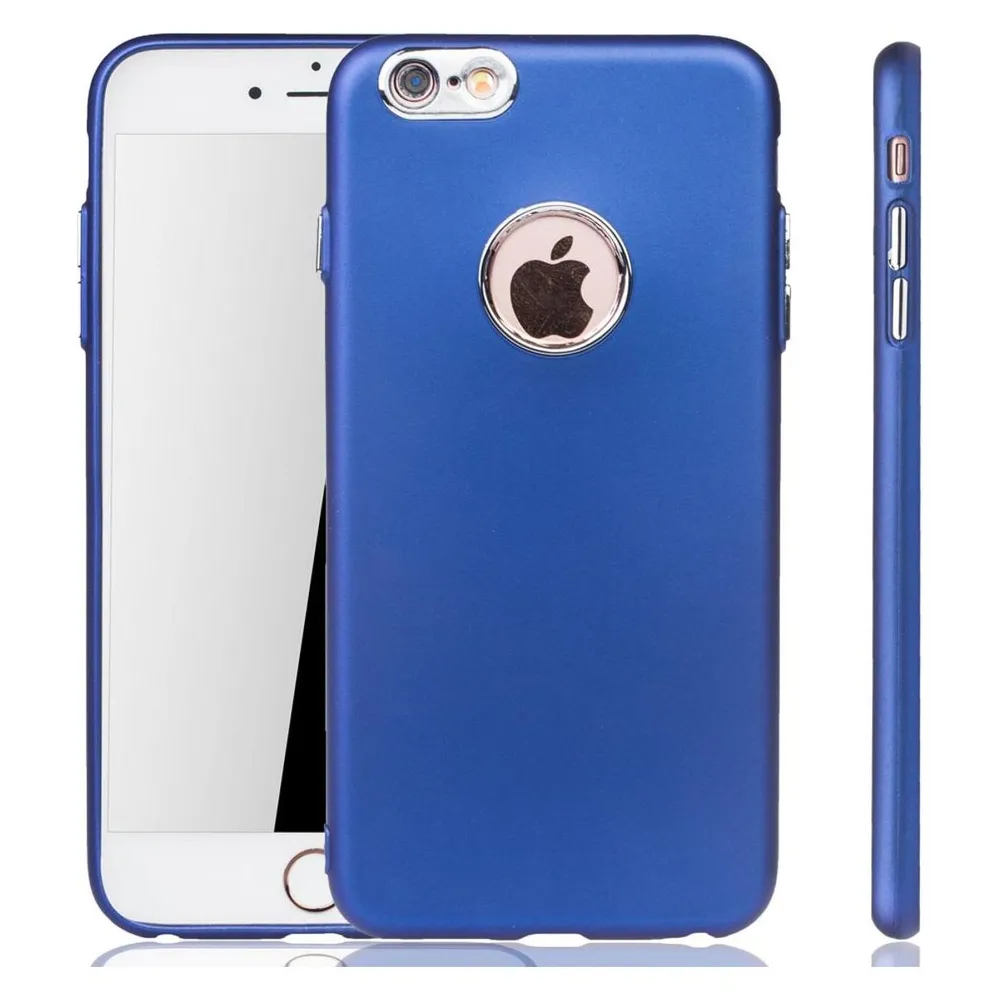 König Design Apple iPhone 6 / 6s Plus Hülle Case Handy Cover Schutz Tasche Schutzhülle Blau (Apple iPhone 6 Plus, Apple iPhone 6s Plus)