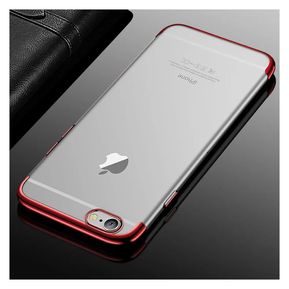 König Design Apple iPhone 6 / 6s Plus Hülle Case Handy Cover Schutz Tasche Schutzhülle Rot (Apple iPhone 6 Plus, Apple iPhone 6s Plus)