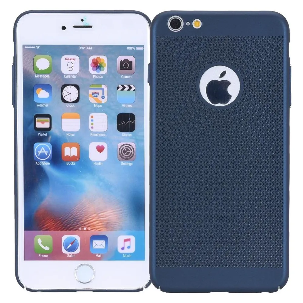 König Design Apple iPhone 6 / 6s Plus Hülle Case Handy Cover Schutz Tasche Schutzhülle Blau (Apple iPhone 6 Plus, Apple iPhone 6s Plus)