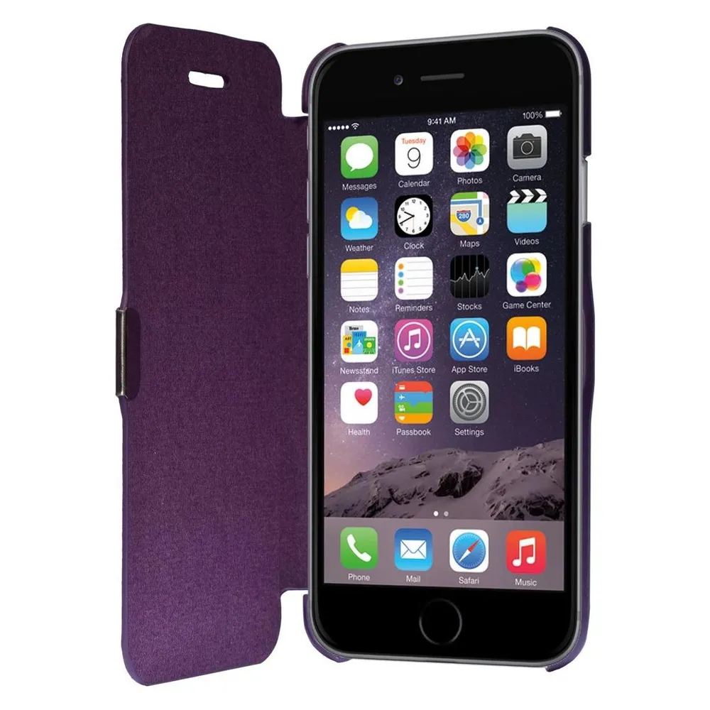 König Design Apple iPhone 6 Plus / 6s Plus Hülle Case Handy Cover Schutz Schutzhülle Violett (Apple iPhone 6 Plus, Apple iPhone 6s Plus)
