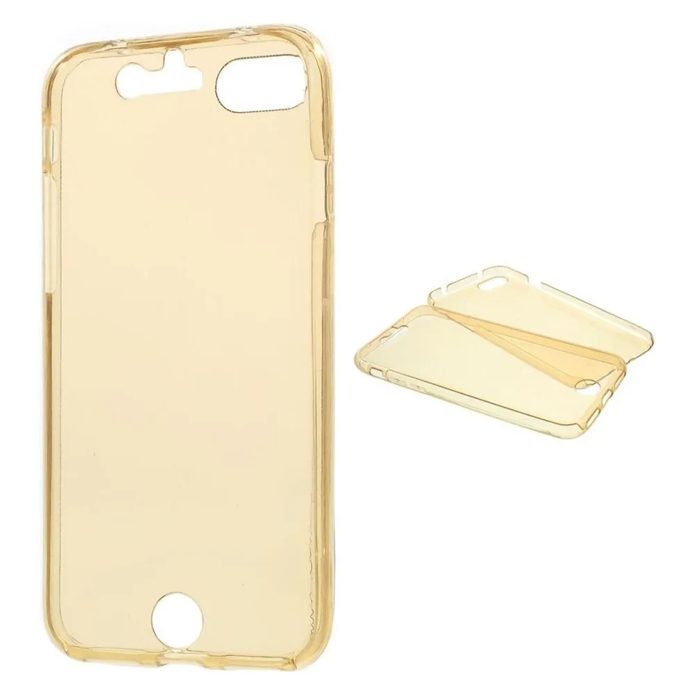 König Design Apple iPhone 8 Hülle Case Handy Cover Schutz Tasche 360 Schtuzhülle Bumper Gold