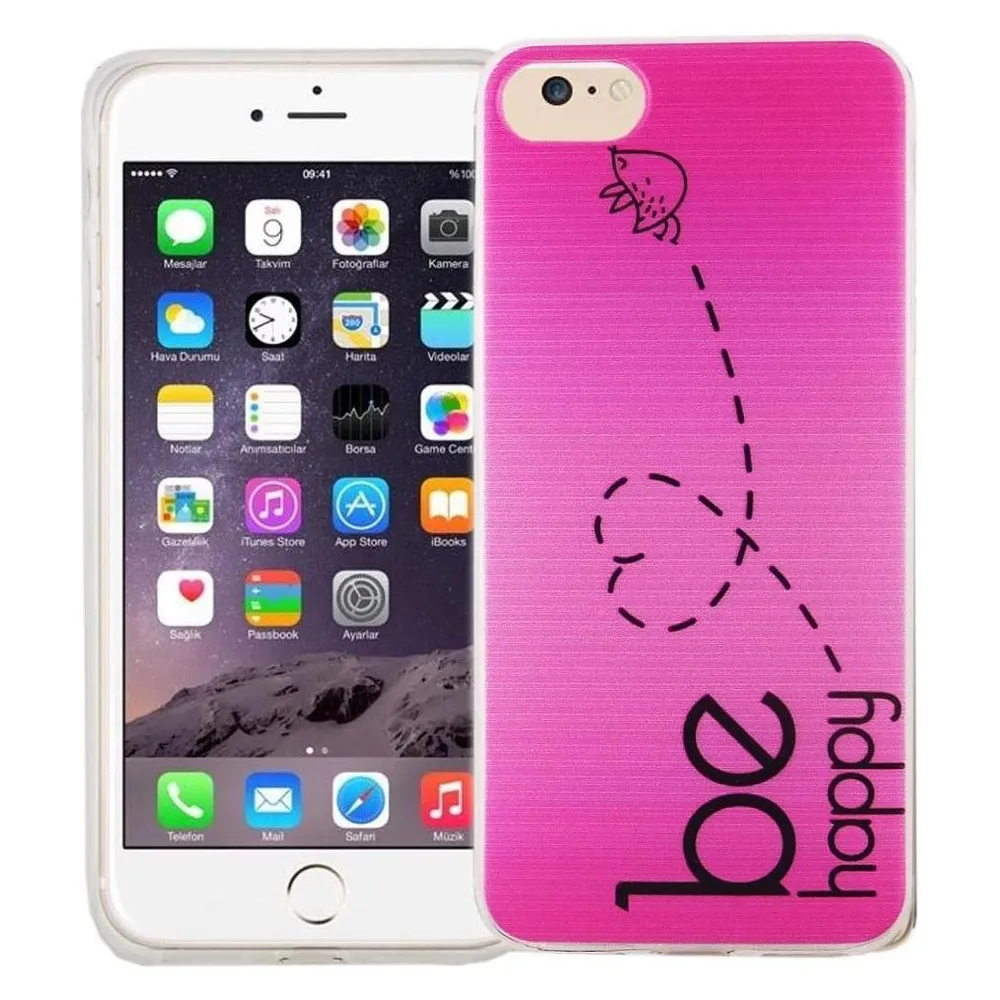 König Design Apple iPhone 8 Hülle Case Handy Cover Schutz Tasche Schutzhülle Bumper Etui Pink (Apple iPhone 8)