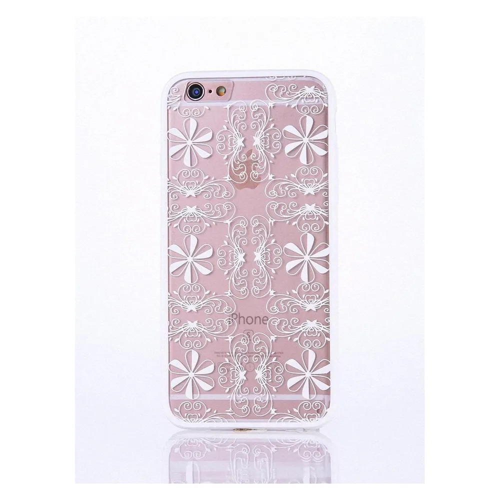König Design Apple iPhone 8 Hülle Case Handy Cover Schutz Tasche Schutzhülle Bumper Etui Weiss (Apple iPhone 8)