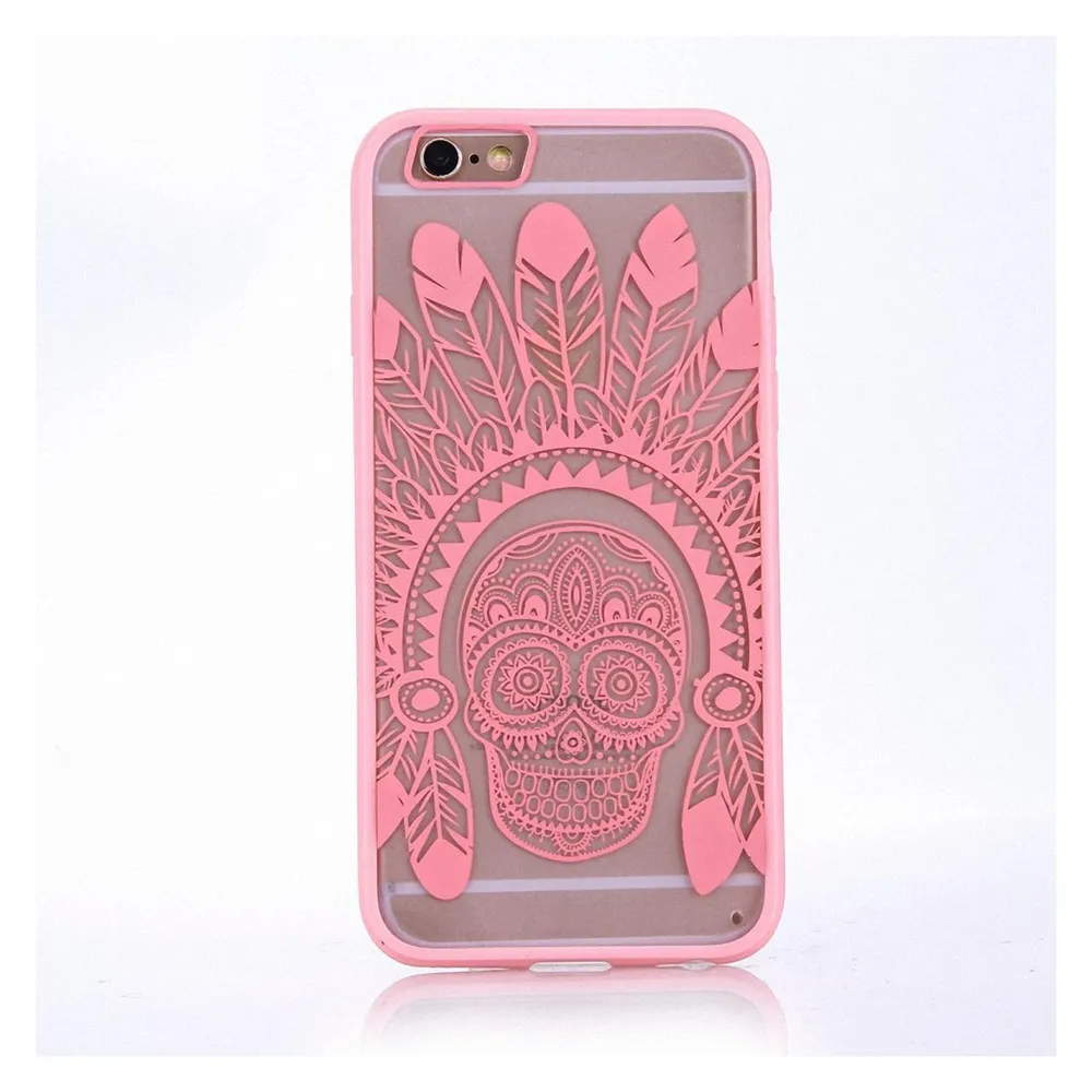 König Design Apple iPhone 8 Hülle Case Handy Cover Schutz Tasche Schutzhülle Bumper Etui Pink (Apple iPhone 8)